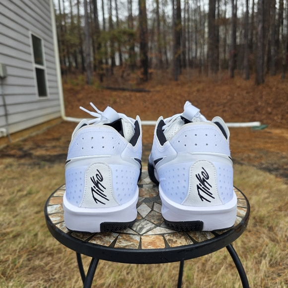 Nike Air Zoom GT Cut 3 Basketball Shoes White/Black HJ7022-101 Men Size 19 NWB - Picture 4 of 9